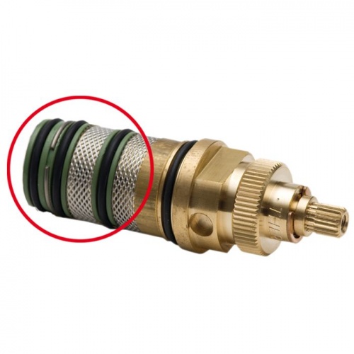 1/2'' (25mm) Push Fit Thermostatic Cartridge - 4 O-Ring Seal